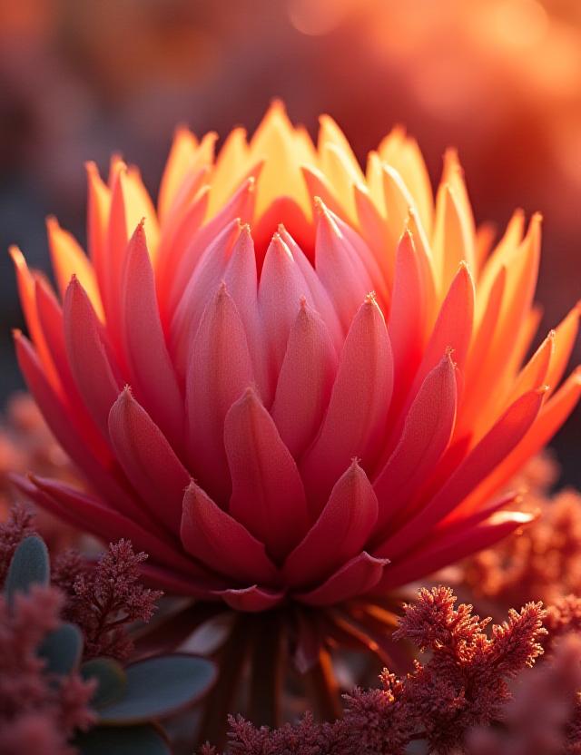 Sahara Sunset Protea Mix